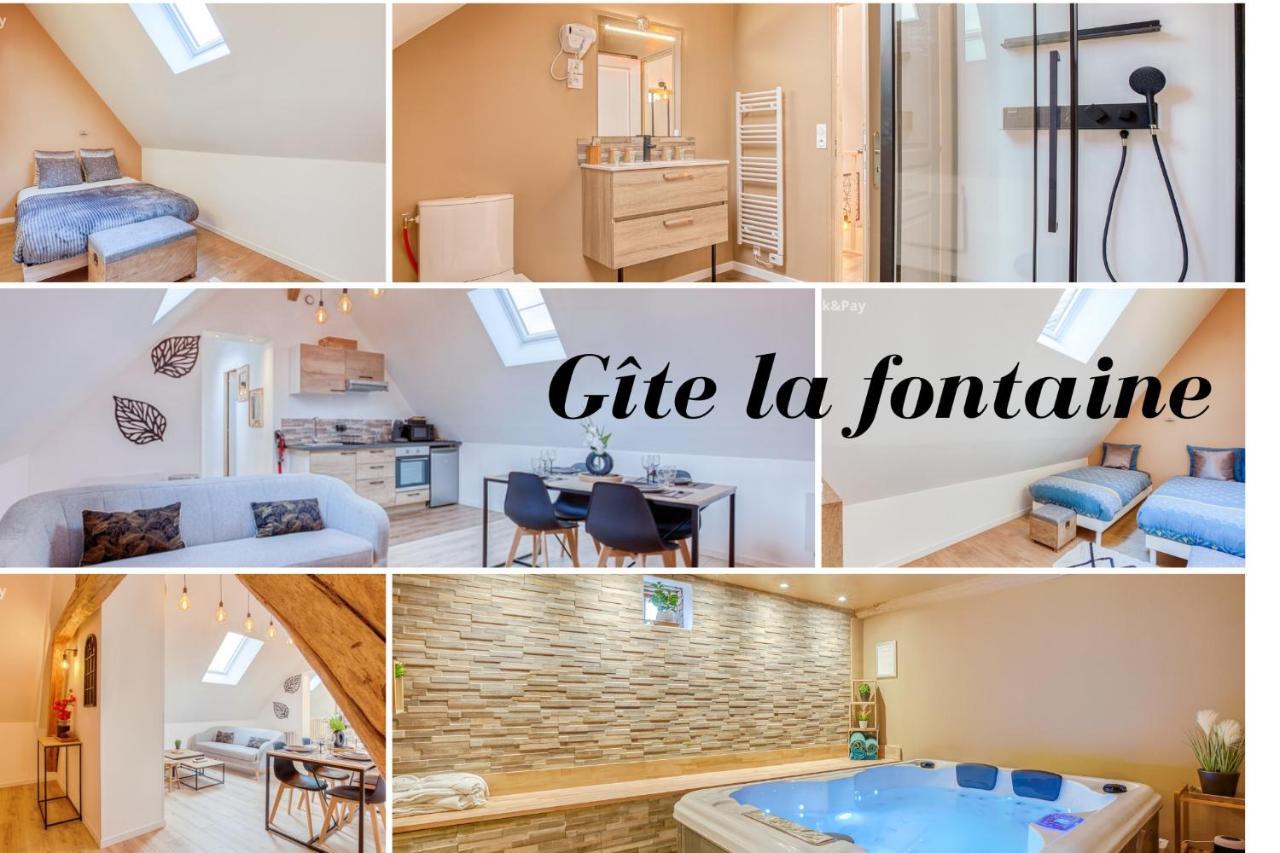 Gîte la Fontaine -Cozy-1H de Paris -Jacuzzi privatif La Boissiere  Esterno foto